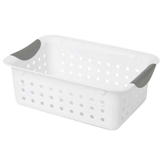 Sterilite Small Ultra Basket Plastic Baskets 1622 Sterilite Small Ultra Basket Set Of 12
